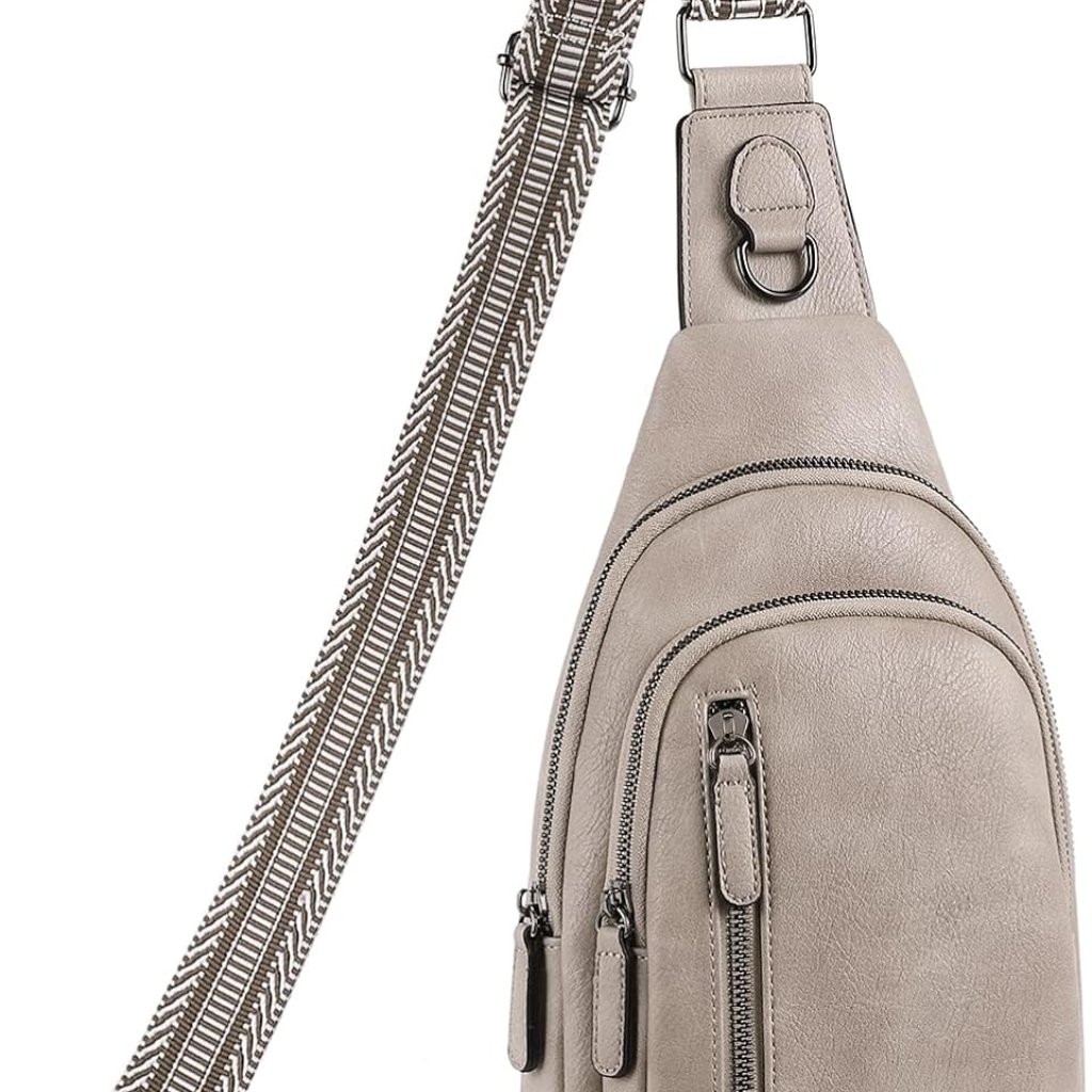 Crossbody Bags For Women - Sling Backpack Travel Bag In Leather